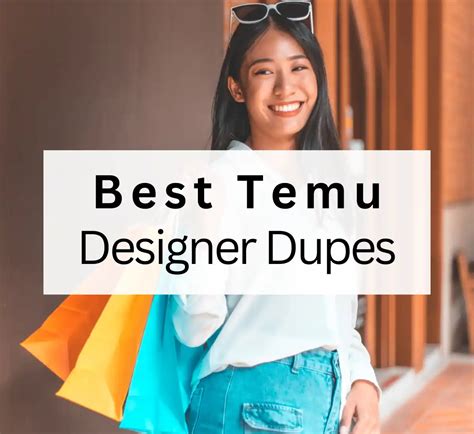 best designer dupes on temu.